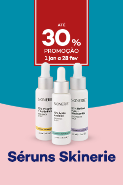 S&eacute;runs Skinerie com 30% de desconto direto - de 1 janeiro a 29 fevereiro